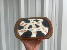 Load image into Gallery viewer, Plain/ teal / white/ Animal Print Dough Bowls
