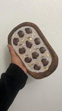 Load image into Gallery viewer, Plain/ teal / white/ Animal Print Dough Bowls
